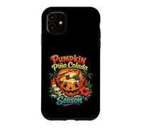 Pumpkin Piña Colada Summerween Halloween Tropical Beach Case for iPhone 11