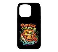 Pumpkin Piña Colada Summerween Halloween Tropical Beach Case for iPhone 15 Pro