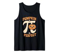 Pumpkin Plus Pi Equals Perfect Halloween Math Tank Top