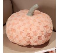 Pumpkin Plush Pillow, Kawaii Autumn Halloween Pumpkin Pillow Cushion, Stuffed Doll Squishy Cuddly Toy for Stress Relief, Relaxation, Fall Home Decor for Kids Adults (Orange,20cm)