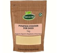 Pumpkin Powder for Dogs 1kg by Hatton Hill, Supports Prebiotic Fiber Source & Nutrition - Helps Loose Stool and Gut Inflammation