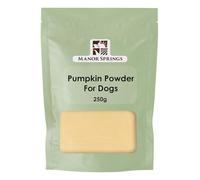 Pumpkin Powder for Dogs 250g, Supports Prebiotic Fiber Source & Nutrition - Helps Loose Stool and Gut Inflammation