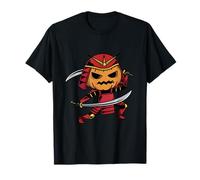 Pumpkin Samurai Warrior T-Shirt