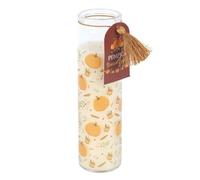 Serano Pumpkin Print Tube Candle - Paraffin Wax - 1