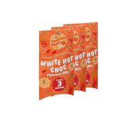 Pumpkin Season Hot Chocolate Sachets 3pk X Pack Of 3 - Milk Choc Hazelnut Pecan - Includes: Milk Choc Hazelnut Pecan, White Choc Toasted Marshmallow