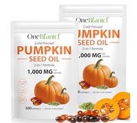 Pumpkin Seed Oil Capsules-Pumpkin Seed Oil for Hair Growth | Cold Pressed Essential Fatty Acids & Phytosterols | Supports Hair, Urinary,Bladder & Prostate Health-600