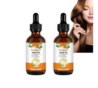Pumpkin Seed Oil for Hair & Skin Care, Cold-Pressed Plant-Based Oil Derived from Pumpkin Seeds, Moisturizing Scalp & Hydrating Care for Hair, Lightweight Non-Greasy, Multi-Purpose Use (2pcs)