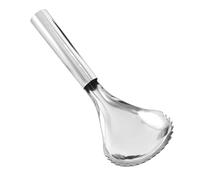 Pumpkin Seed Removal Tool - Stainless Steel Hand-Operated Serrated Spoon | Pulp Separator - For Processing Vegetables, Squash, Hamimelon, Papaya in the Home Kitchen