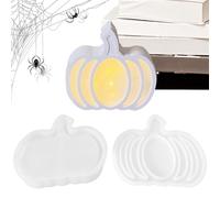 Pumpkin Shape - 2 Pcs Silicone Pumpkin Shape | Halloween Decorations for Home, Birthday, Wedding | Moulds for Interior & Externals | Easy to Use for Adults and Beginners