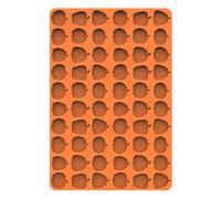 Pumpkin Shape Chocolate Mould Mini Candy Ice Cube Trays Jelly Moulds Ice Cube Candy Moulds Chocolate Silicone Mold for Kids Cake Cupcake Decorations Candy Chocolate for Christmas Halloween
