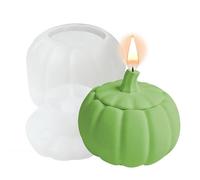 Pumpkin Silicone Mold for Concrete,Pumpkin Candle Mold with Lid | Storage Box Jar Silicone Molds, Candle Molds for Craft Resin