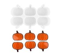 Pumpkin Silicone Mold, Pumpkin Silicone Mould | Thanksgiving Candy Molds | Thanksgiving Autumn Candy Chocolate Mold Tray for Sap
