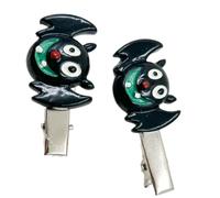 Pumpkin Skull Hair Clip, Functional, Total Day Comfort, Z, Z. | Resin, Easy Clip on Design, Comfortable Wear, Lightweight Decorative Hairpin, Safe for Sensitive Skin,