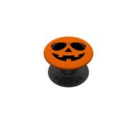 Pumpkin Smile Face - Jack-O'-Lantern Funny Costume Halloween PopSockets Adhesive PopGrip