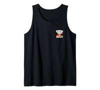 Pumpkin Spice Addict Minimalist Badge Patch Tank Top