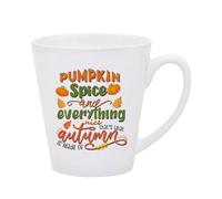 Pumpkin Spice and Everything Nice, Autumn Gift, Tea Mug, Latte Mug. (12oz)