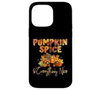 Pumpkin Spice and Everything Nice Cozy Autumn Case for iPhone 14 Pro Max
