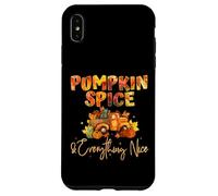 Pumpkin Spice and Everything Nice Cozy Autumn Case for iPhone XS Max