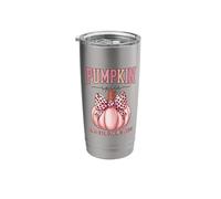 Pumpkin Spice and Everything Nice Cute Fall Halloween Stainless Steel Insulated Tumbler