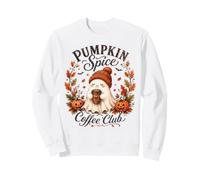 Pumpkin Spice Coffee Club Cute Ghost Fall Sweatshirt