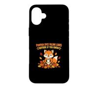 Pumpkin Spice Falling Leaves Hayride If You Know Fall Lover Case for iPhone 16 Plus