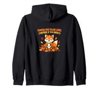 Pumpkin Spice Falling Leaves Hayride If You Know Fall Lover Zip Hoodie