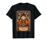 Pumpkin Spice Favorite Season Cozy Fall Coffee Art T-Shirt
