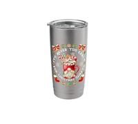 Pumpkin Spice Gnome Christmas Marshmallow Mug Hot Cocoa Stainless Steel Insulated Tumbler