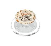 Pumpkin Spice Jesus Christ Woment Christian Fall Faith PopSockets PopGrip for MagSafe