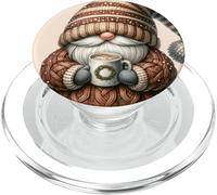 Pumpkin Spice Latte Mug For Christmas Funny Winter Gnome Dad PopSockets PopGrip for MagSafe