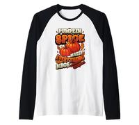 Pumpkin Spice Makes Everything Nice Fall Pumpkin Spice Raglan Baseball Tee