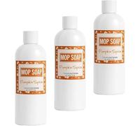 Pumpkin Spice Mop Soap, Pumpkin Spice Floor Cleaner，Long-Lasting Freshness，Concentrated Multi-Surface Cleaner,Pumpkin Mop Soap For Floor Cleaning,3PCS