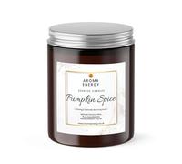 Pumpkin Spice Scented Candle, 300g - Fragrance Aromatherapy Wood Wick Candles Gifts for Women - Hand Poured, Natural Wax, Vegan Cruelty Free