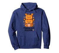 Pumpkin Spice Season Cute Autumn Stack Design Pullover Hoodie