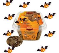 Pumpkin Spice Snaps Biscuits 2 x 500g - Crunchy Spiced Cookies with Warm Pumpkin Flavour - Perfect for Halloween