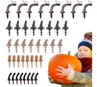 Pumpkin Stems for Crafts, Artificial Pumpkin Stems | Seasonal Decor for Indoor Outdoor Offices Kitchen Living Room Bebroom House Classroom Autumn