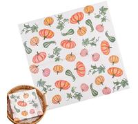 Pumpkin Tissue Paper, Guest Paper Napkins Thicken 20-Sheet Pumpkin Fall, Autumn Fall Tissue Papers Bulk Thanksgiving Napkins Hand Towels Dinner Party Supplies Tableware Decor