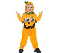 Pumpkin Toddler Halloween Cute Orange Kids Boys Girls Childs Fancy Dress New