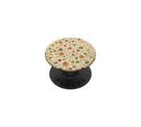 Pumpkin Vine Fall Autumn Leaves Sage Green Botanical Vintage PopSockets Adhesive PopGrip