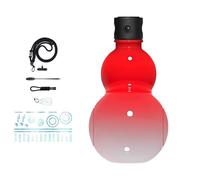 Pumpkin Water Bottle - Versatile Outdoor Sports Water Bottle 21.3 x 4.5 Inches | Decorative Wine Bottle, Medieval Style Bottles, Wine Bottle Pendant, Feng Chinese Pumpkin Ornament