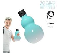 Pumpkin Water Bottle - Versatile Outdoor Sports Water Bottle 21.3 x 4.5 Inches | Decorative Wine Bottle, Medieval Style Bottles, Wine Bottle Pendant, Chinese Pumpkin Ornament