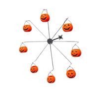 ＡＷＨＡＯ Pumpkin Wheel Bird Feeder Container for Bird Lovers Gift Backyard