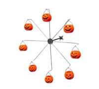 Pumpkin Wheel Bird Feeder Easy to Clean for Patio Bird Watching Yard Outdoor Garden Decor