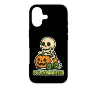 Pumpkin Wheels Skeleton Rider Case for iPhone 17