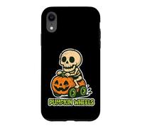 Pumpkin Wheels Skeleton Rider Case for iPhone XR