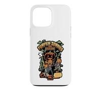 Pumpkin Zombies From Outer Space Halloween Alien Graphic Case for iPhone 13 Pro Max