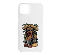 Pumpkin Zombies From Outer Space Halloween Alien Graphic Case for iPhone 14 Plus