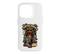 Pumpkin Zombies From Outer Space Halloween Alien Graphic Case for iPhone 14 Pro