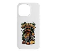 Pumpkin Zombies From Outer Space Halloween Alien Graphic Case for iPhone 14 Pro Max