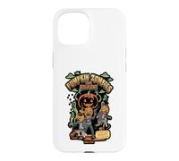 Pumpkin Zombies From Outer Space Halloween Alien Graphic Case for iPhone 15